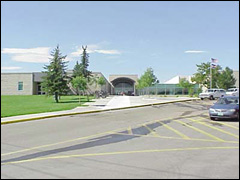 Back view of Columbine