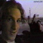 Dylan Klebold in his BMW