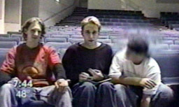 Dylan Klebold, Brooks Brown and Zach Heckler