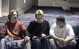 Dylan Klebold, Brooks Brown and Zach Heckler