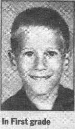 Eric Harris in first grade