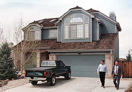 Eric Harris' house in Littleton, Colorado