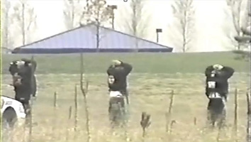 Three people detained in field behind Columbine