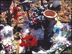 Rachel Scott's grave