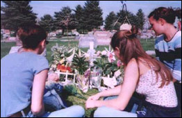 Gravesite memorial 2001